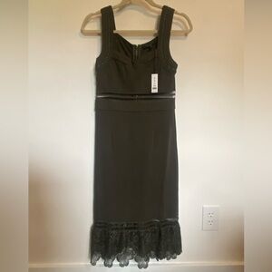 Olive Green Formal Dress